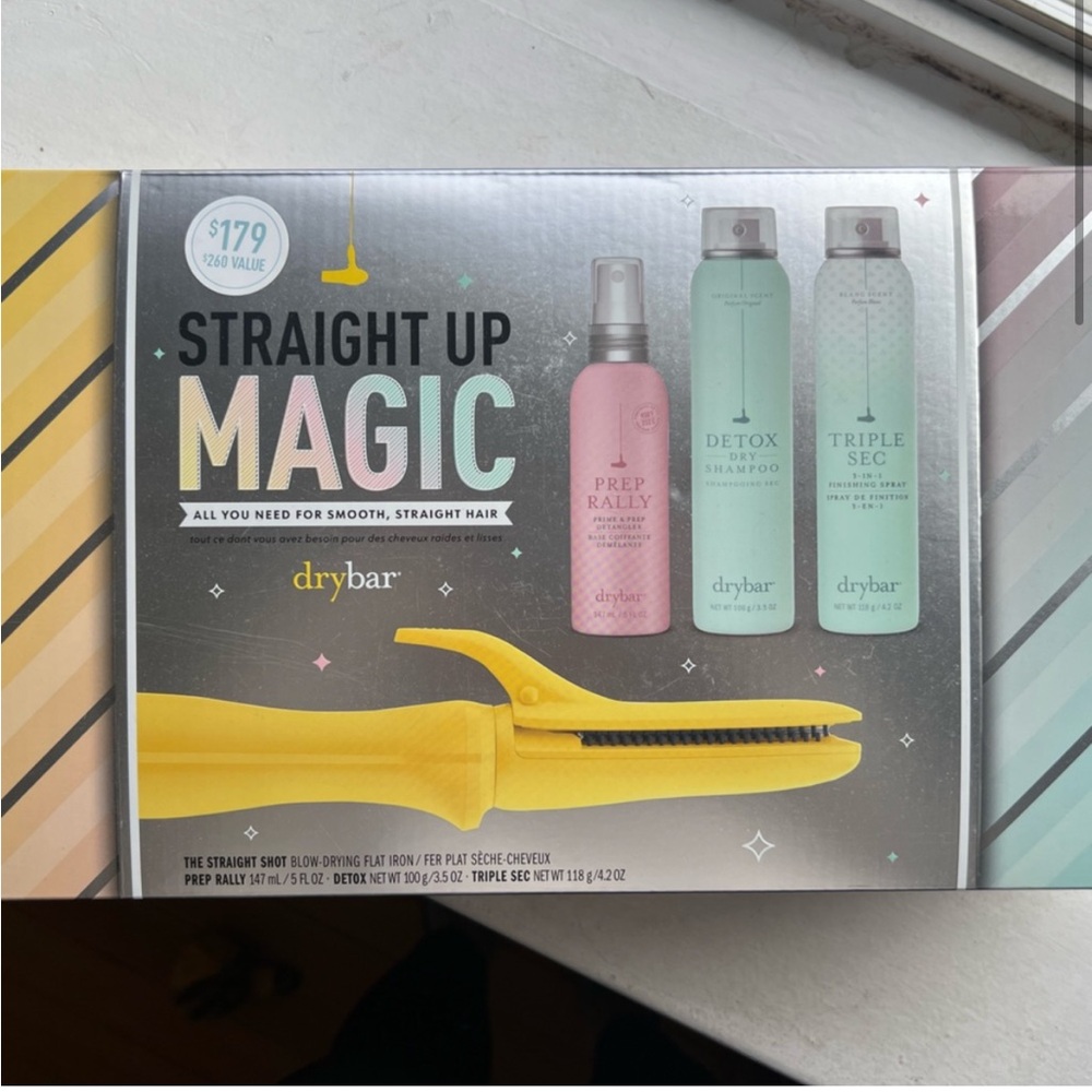 DRY BAR STRAIGHTENER KIT